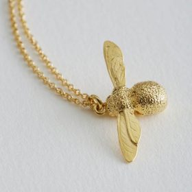 Alex Monroe - Baby Bee Necklace - Silverado Contemporary Jewellery | Brighton | Lewes | Guildford