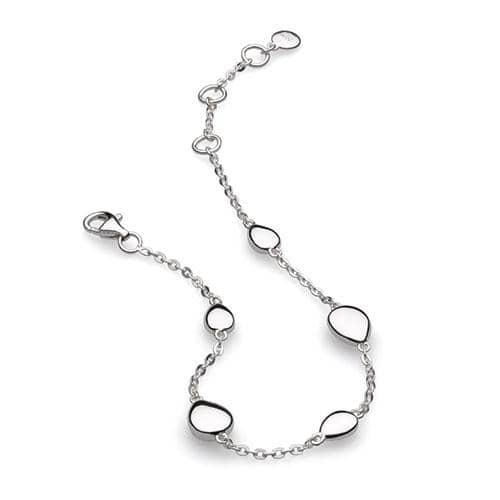 Kit Heath Silver Pebble Chain Bracelet | Jewellery