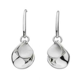 Kit Heath Jewellery Petal Drop Earrings | Silver