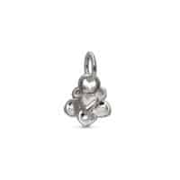 Silver forget-me-not charm - Scarlett - Silverado Jewellery