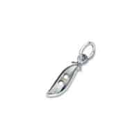 Silver Peas In a Pod Charm - Silverado Jewellery