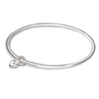 Silver Sweetheart Bangle