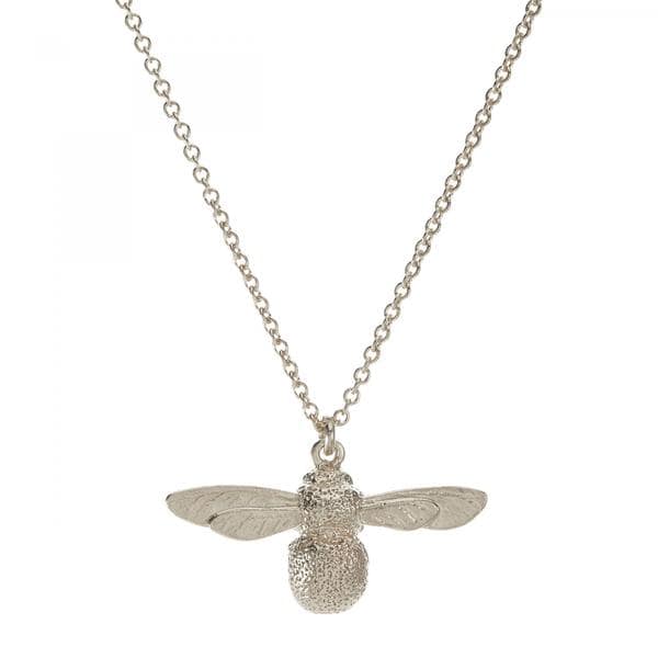 Alex Monroe Jewellery Silver Baby Bumblebee Necklace