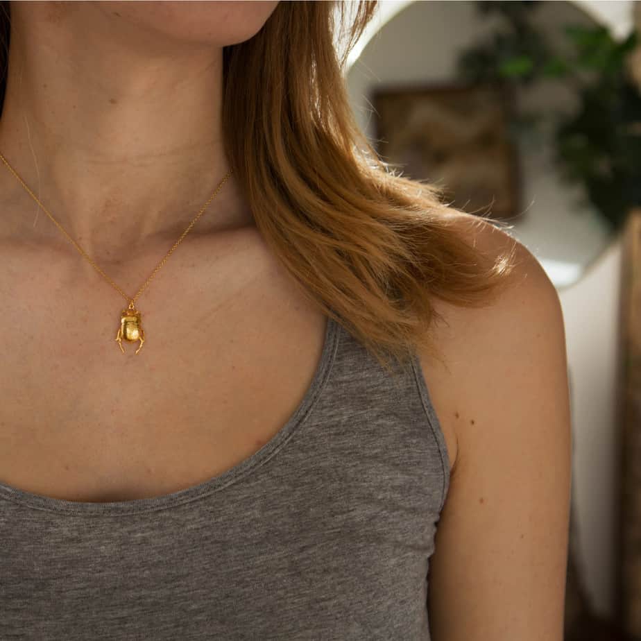 Small & Sweet Cherry Necklace | Alex Monroe Jewellery