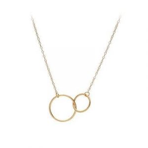 Pernille Corydon Double Loop Necklace- Silverado Jewellery