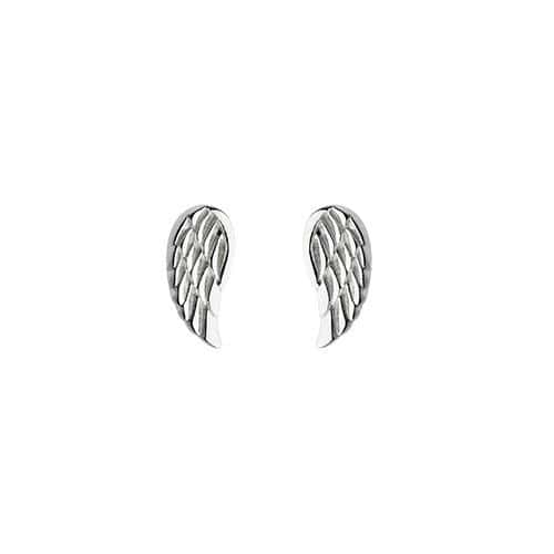 Small Angel Wing Studs - Silverado Jewellery - Jewellery