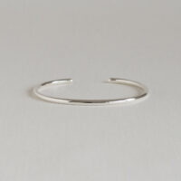 Skinny rounded silver bangle - Silverado classics - shop Silverado