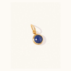 September Birthstone Pendant - Lapis Lazuli - Silverado Jewellery