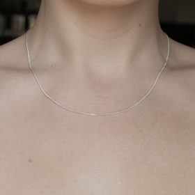Fine Silver Curb Chain - Silverado Jewellery