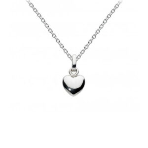 Silver Small Heart Necklace - Silverado Jewellery