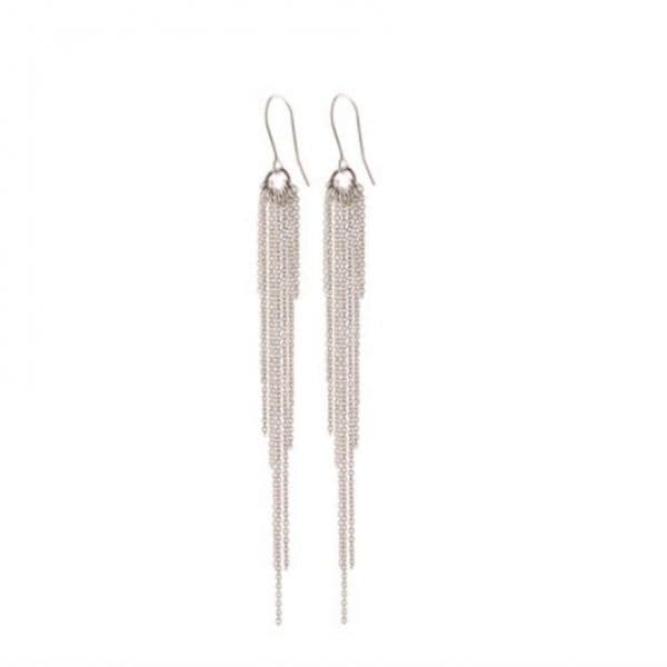 Pernille Corydon Silver Rain Earrings- Silverado Jewellery