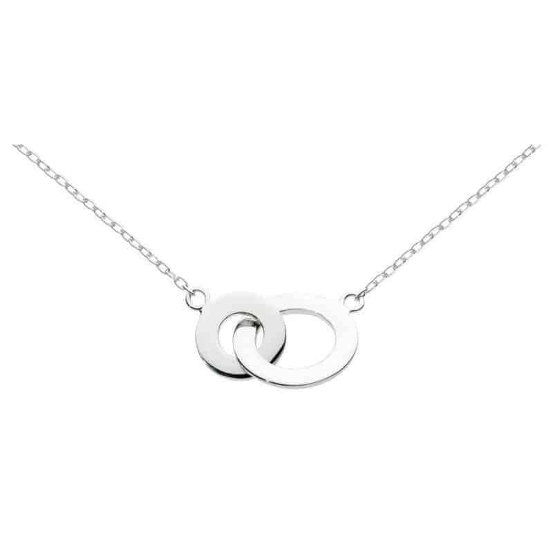 Sterling Silver Double Loop Necklace from Silverado Jewellery
