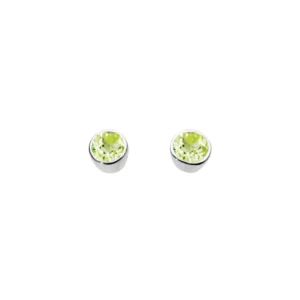 Peridot stud earrings - Silverado Classics - Silverado Jewellery