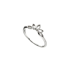 Silver Open Marquise Ring - Silverado Jewellery