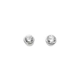 silver cubic zirconia stud earrings from silverado jewellery