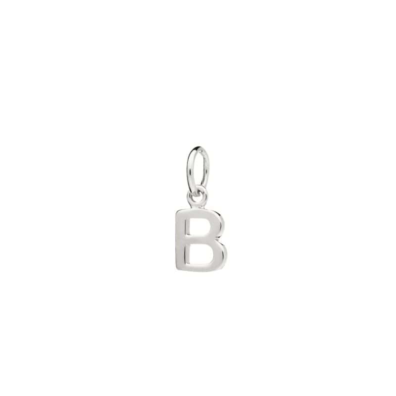 Silver Alphabet Letter Charm - Luceir - Silverado Jewellery