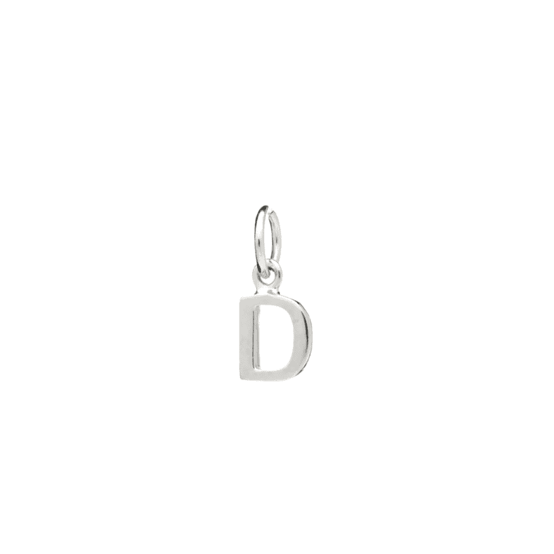 Silver Alphabet Letter Charm - Luceir - Silverado Jewellery