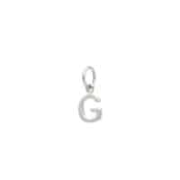 Silver Alphabet Letter Charm - Luceir - Silverado Jewellery