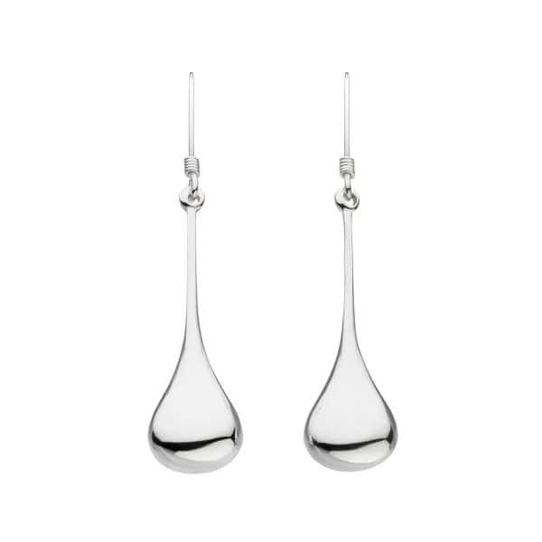 Sterling silver droplet earrings by Silverado Jewellery