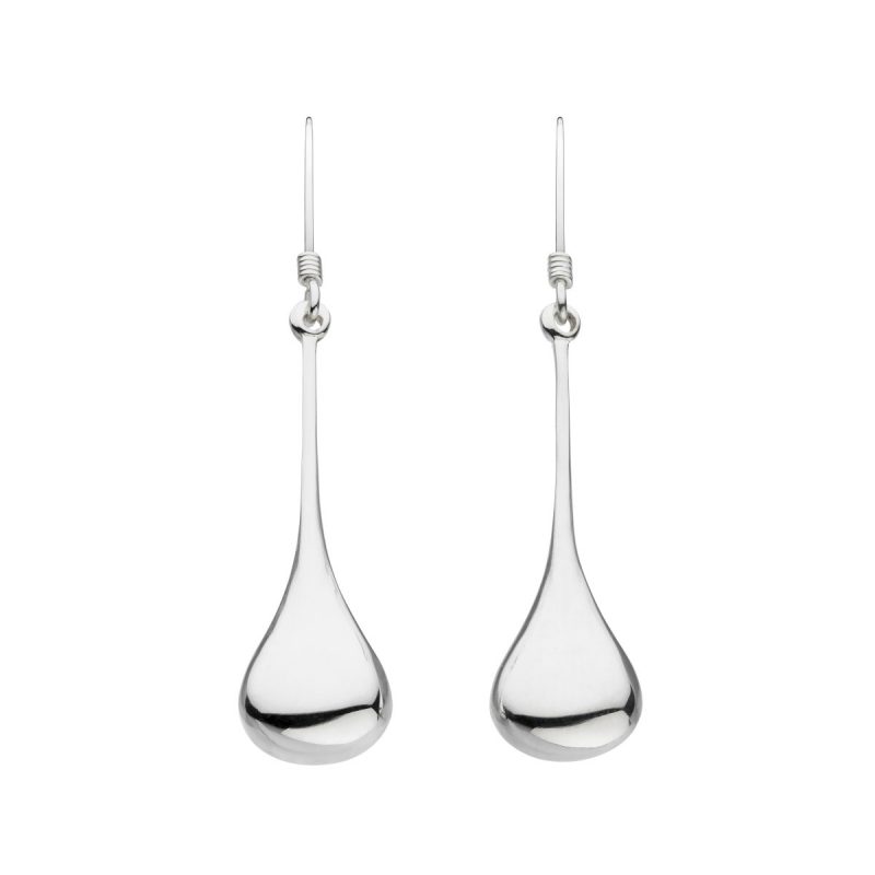 Sterling silver droplet earrings by Silverado Jewellery