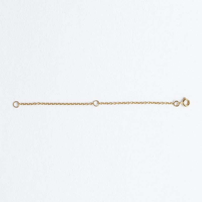 Gold Plated chain extender adjustable - Silverado Jewellery