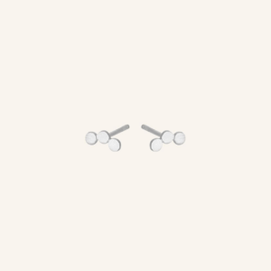 Silver Berlin stud earrings - Pernille Corydon - Silverado Jewellery