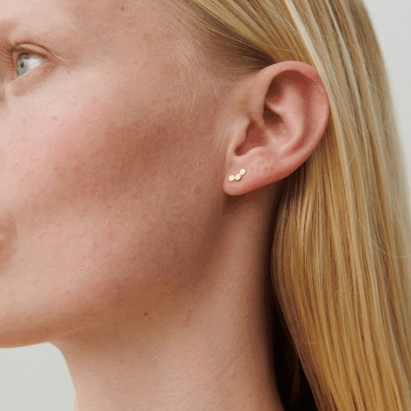 Berlin stud earrings - Pernille Corydon - Silverado Jewellery