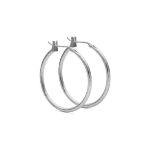 30mm hoop earrings - Pure by Nat - Silverado Jewellery