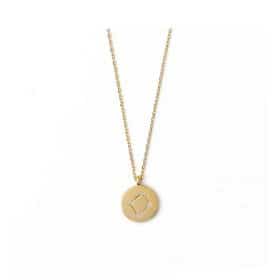Orelia gold Libra constellation necklace