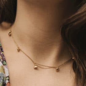 Rachel Jackson Art Deco Heart Necklace - Silverado Jewellery
