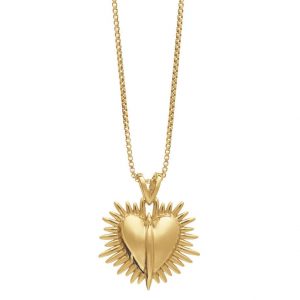 Rachel Jackson electric goddess heart necklace