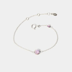 February Birthstone Bracelet - Amethyst - Silverado Jewellery