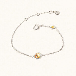 Silver November Birthstone Bracelet - Luceir - Silverado Jewellery