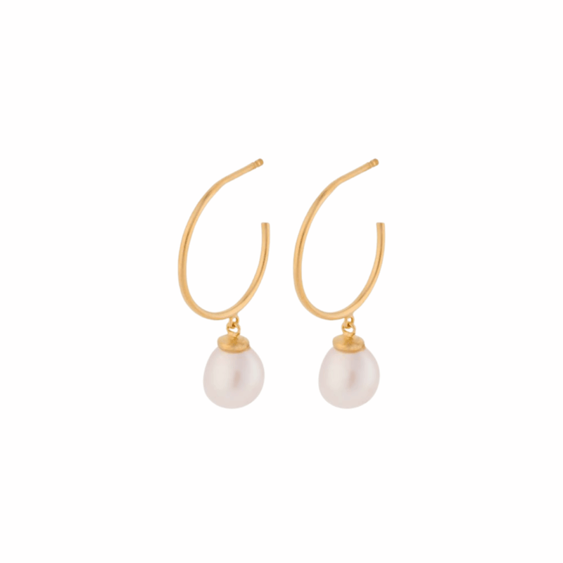 Silver ocean dream hoop earrings - Pernille corydon - Silverado Jewellery