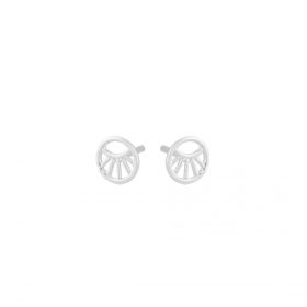 Pernille Corydon Mini Daylight Silver Stud Earrings - Silverado Jewellery