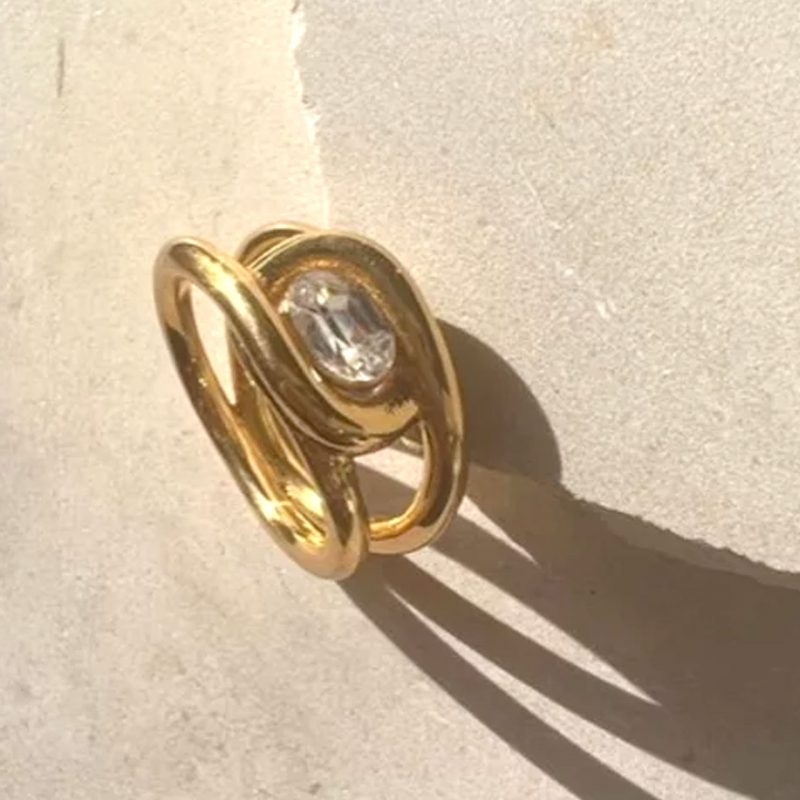 Anya Gold Ring - Silverado Contemporary Jewellery