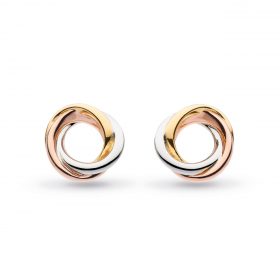 Bevel Trilogy Stud Earrings - Kit Heath - Silverado Jewellery