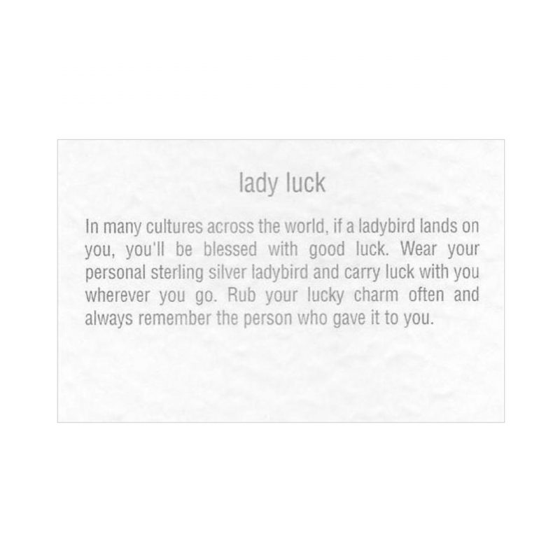 Lady luck necklace meaning card - tales from the earth
