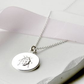 silver lady luck necklace - tales from the earth - silverado jewellery