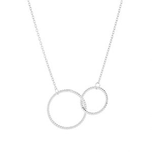 Double twisted necklace - pernille corydon - silverado jewellery