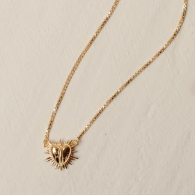 Electric Love Mini Heart Necklace - Rachel Jackson - Silverado Jewellery