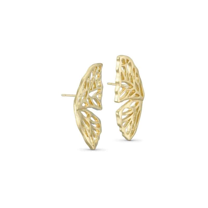 Butterfly Wing Stud Earring - Pure By Nat - Silverado Jewellery