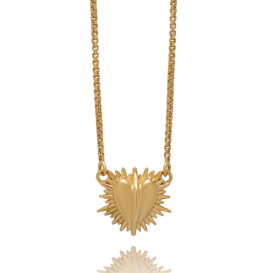 Lace Mini Heart Necklace – Natalie Salisbury Jewellery