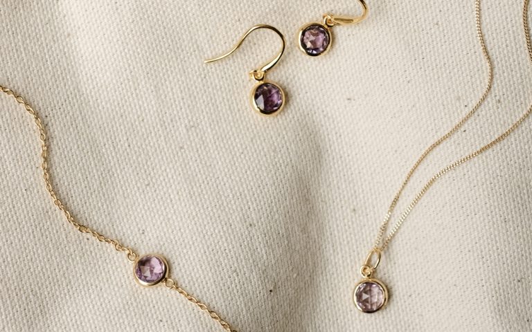 February Birthstone - Amethyst - Silverado Jewellery
