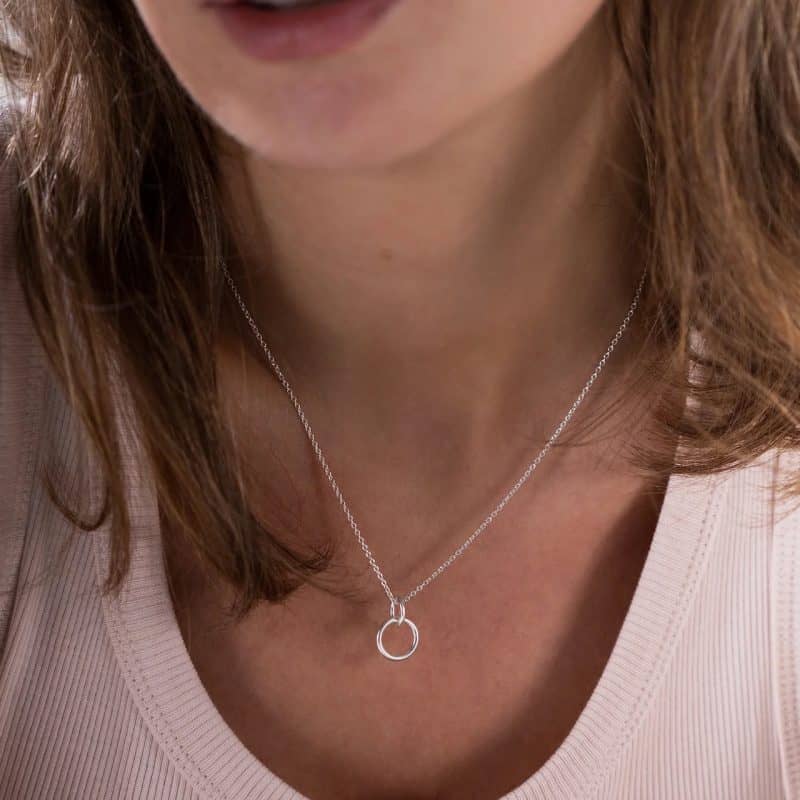 Silver Florence Necklace - One and Eight - Silverado Jewellery