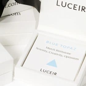 Blue Topaz - Luceir - Silverado Jewellery