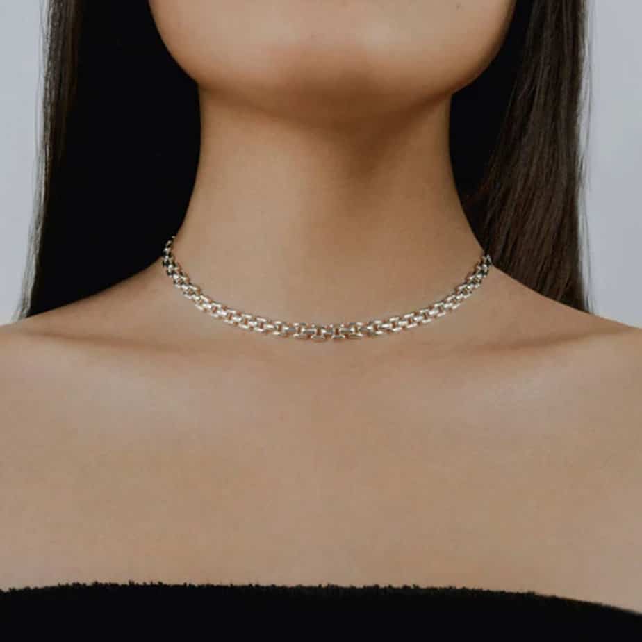 Slim necklace chains on sale