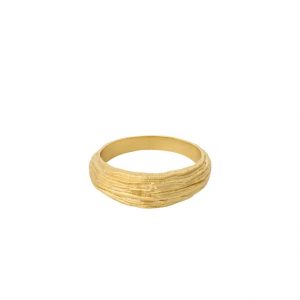 Gold Coastline Ring - Pernille Corydon - Silverado Jewellery