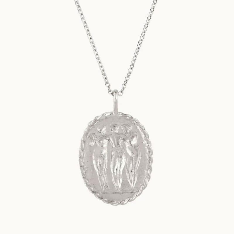 Silver Eternally Friends Pendant - Wild Fawn - Silverado Jewellery