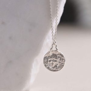 Silver Medusa Necklace - Wild Fawn - Silverado Jewellery